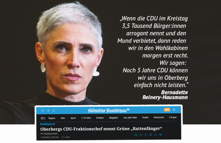 CDU, FDP & UWG erteilen 3,5 Tausend Oberberger:innen einen Maulkorb